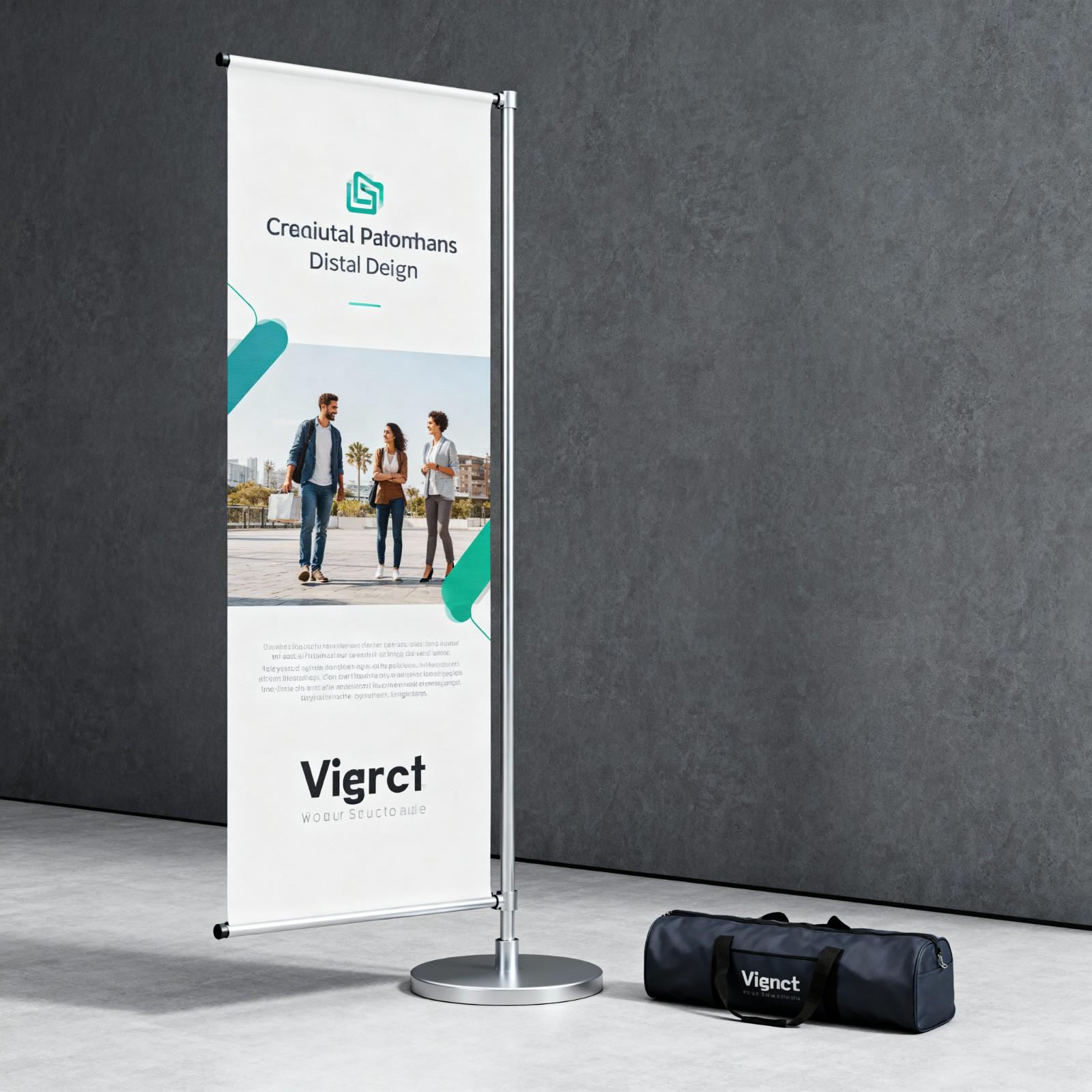 Roll Up Standees — Design 04